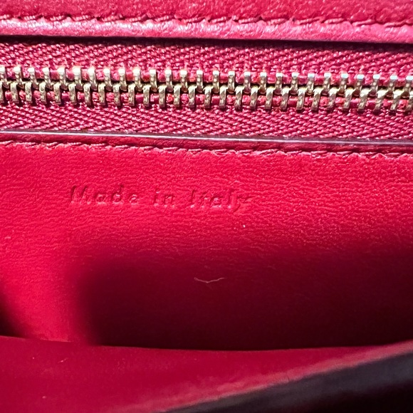 Celine Small Red Classic Box Bag - Picture 11 of 13